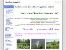 Tablet Screenshot of herchemservice.com
